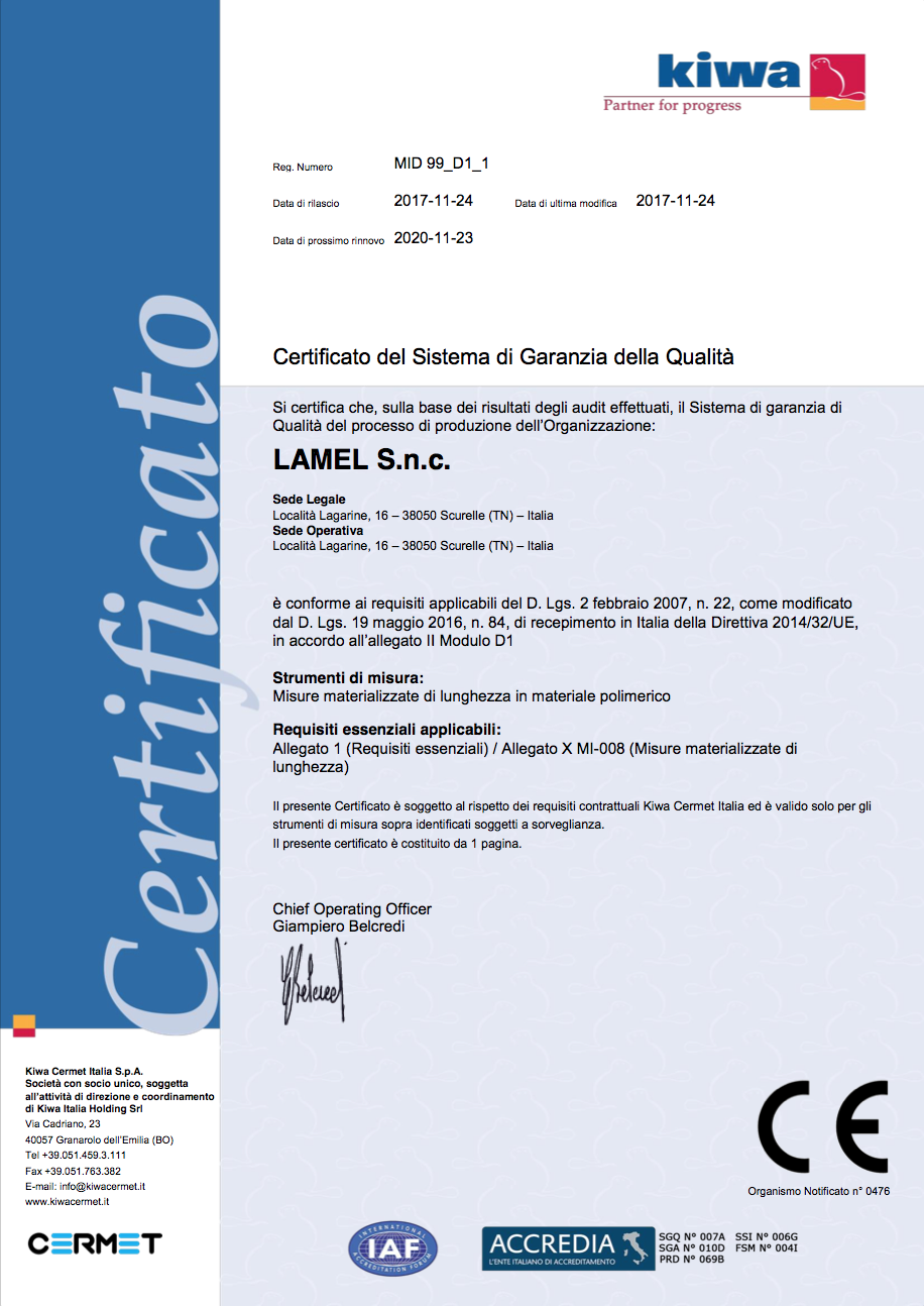 certificato